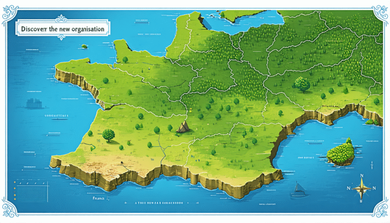 Carte des régions françaises : découvrez la nouvelle organisation