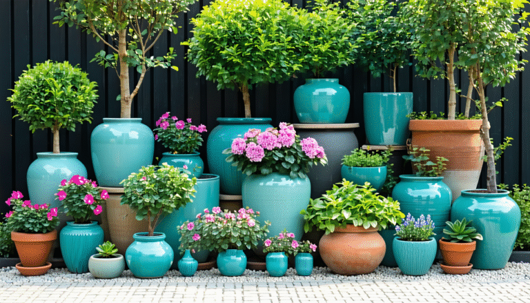 Pot fleur extérieur : comment choisir le modèle idéal pour votre jardin