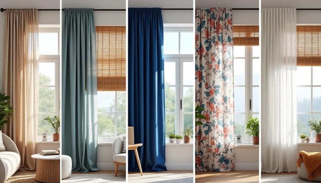 Découvrez 5 styles de rideaux tendance à adopter cette saison pour transformer votre intérieur avec élégance et modernité.