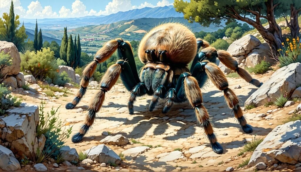 découvrez tout sur la mygale de provence : son habitat naturel, ses caractéristiques uniques et nos conseils pour l'observer en toute sécurité.