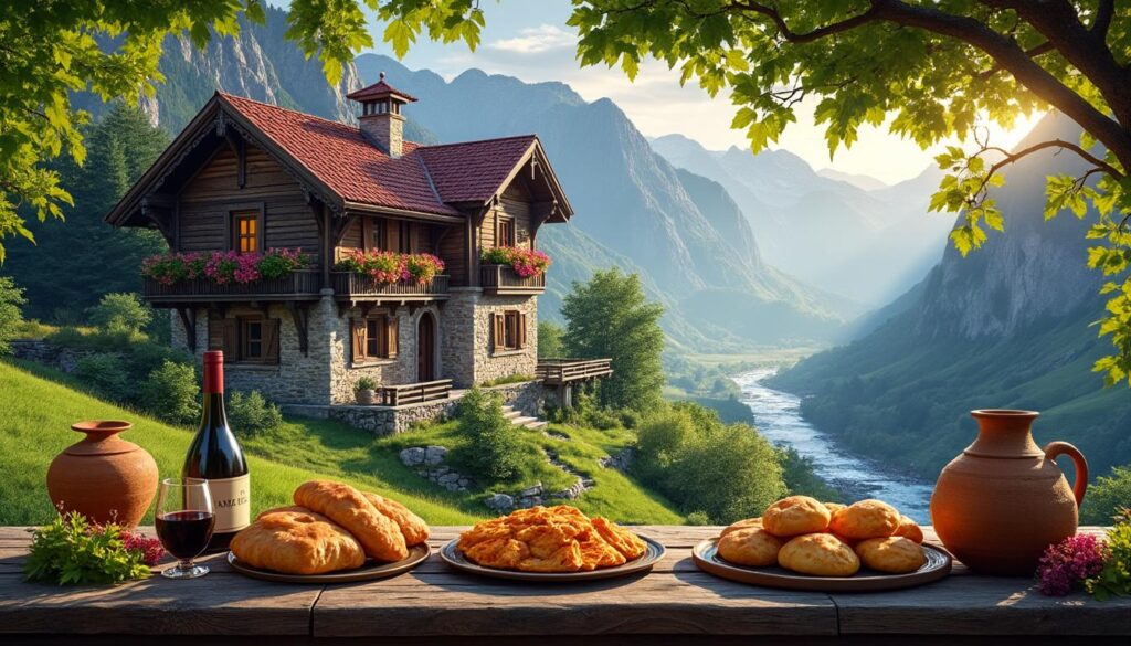 découvrez « georgian house », une aventure gastronomique unique au cœur du caucase, où saveurs authentiques et traditions culinaires se rencontrent pour un voyage gustatif inoubliable.