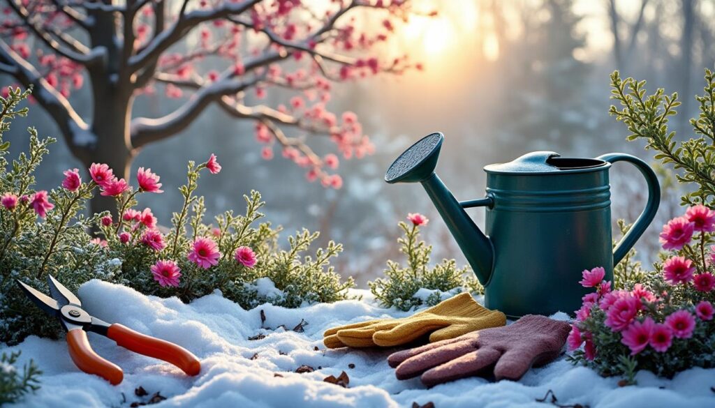découvrez comment entretenir votre jardin hivernal, une étape souvent négligée, pour assurer une floraison éclatante et un printemps rempli de couleurs.