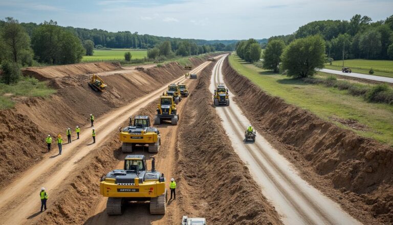 Lancement du premier chantier financé pour la déviation de la RN7 à Mably