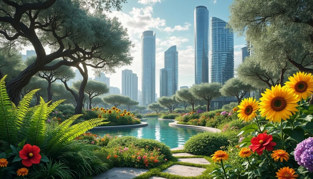 découvrez comment créer un oasis urbain en cultivant la diversité et la différence entre les immeubles, pour un environnement harmonieux et vivant en ville.