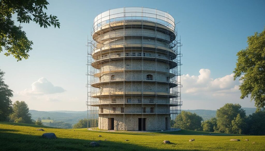 découvrez les préparatifs du chantier de restauration de la tour du papegault à montfort-sur-meu dans cet épisode 1, qui met en lumière la préservation de ce monument historique.