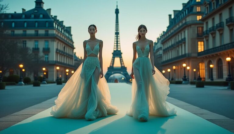 Haute Couture à Paris : Les délicates collections de Georges Hobeika, Julie de Libran et House of Narma dévoilées avec élégance