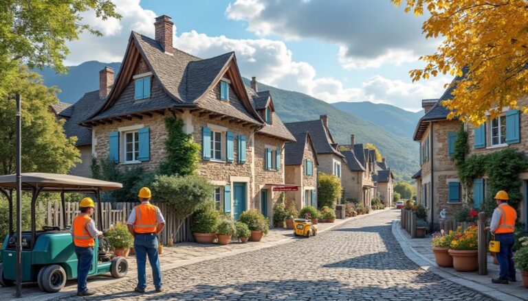 La Romieu : lancement d'une nouvelle phase de travaux au cœur du village