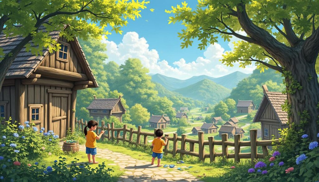 découvrez comment les enfants des albres s'engagent et embellissent leur village à travers des initiatives créatives et colorées.
