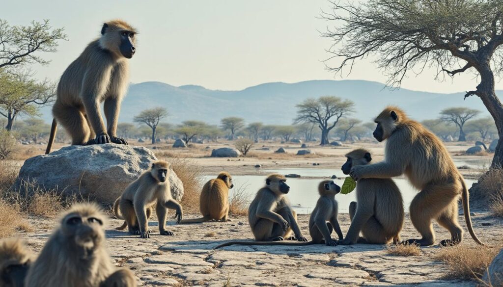 analyse des effets des contraintes écologiques et sociales sur les comportements sexuels des primates, explorant les interactions entre environnement, société et reproduction.