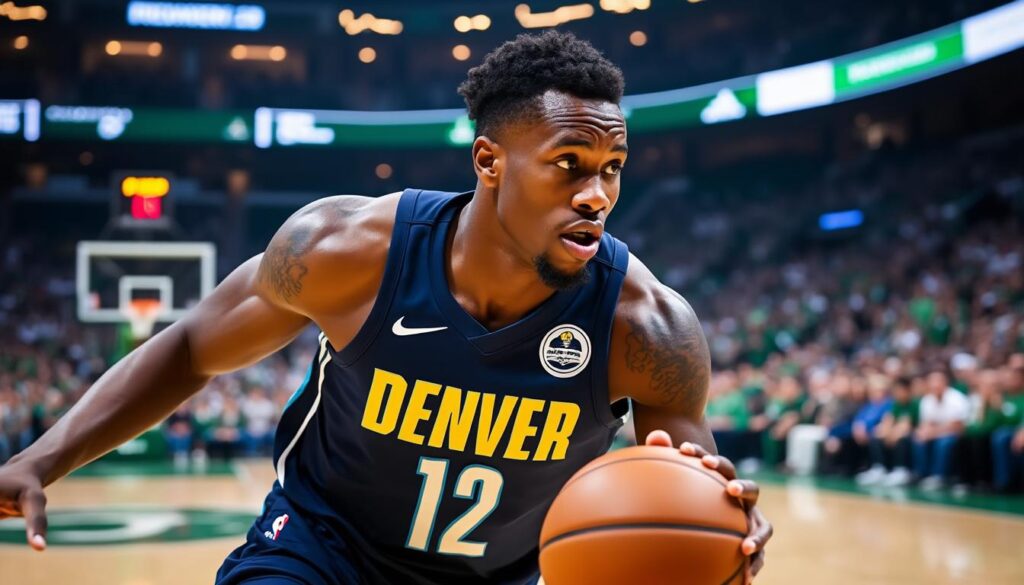 découvrez comment peyton watson a conduit les nuggets à une victoire éclatante contre les celtics au td garden, offrant un match mémorable et plein d'action.