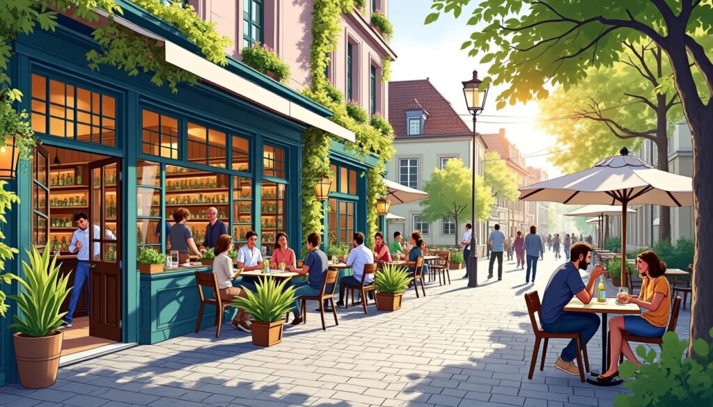 découvrez austerlitz square garden, le nouveau bar indépendant de strasbourg lancé par trois associés, un lieu convivial en plein cœur de la ville pour partager des moments uniques entre amis.