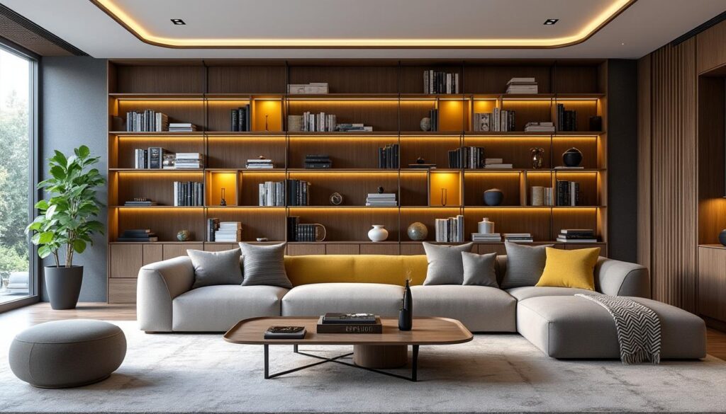 découvrez nos bibliothèques au design innovant, alliant esthétique et fonctionnalité pour sublimer votre intérieur avec style et modernité.