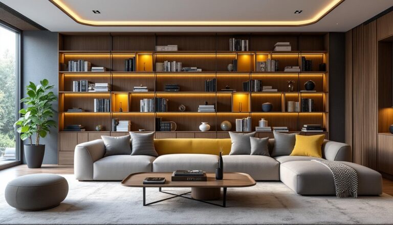 bibliothèques au design innovant pour sublimer votre intérieur