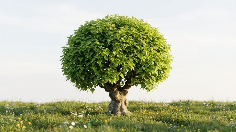 Catalpa boule : guide complet pour un arbre au port compact