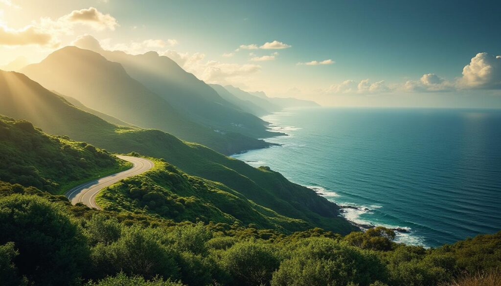 explorez la garden route en afrique du sud, un itinéraire légendaire de le cap à port elizabeth, riche en mystères et merveilles naturelles à ne pas manquer.