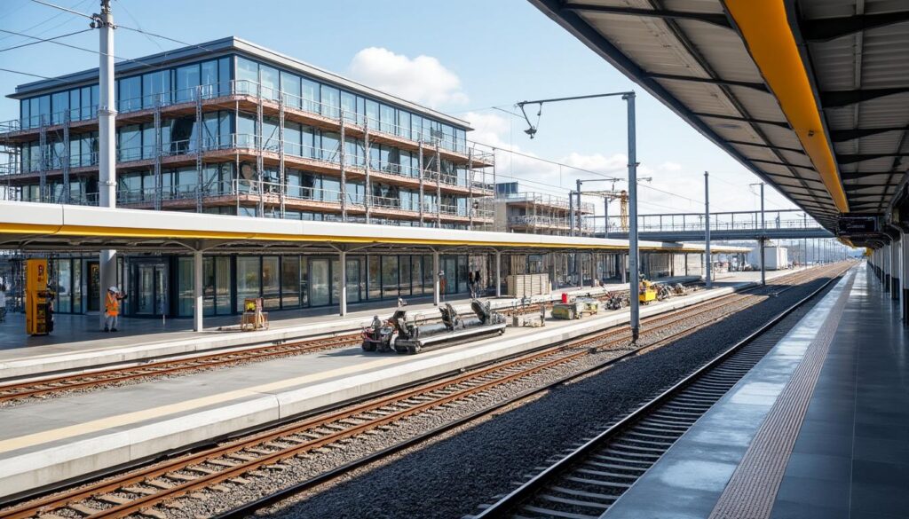 découvrez la transformation de la gare du mans avec un chantier de 4,3 millions d'euros visant à moderniser et réaménager ses espaces pour un meilleur confort des voyageurs.