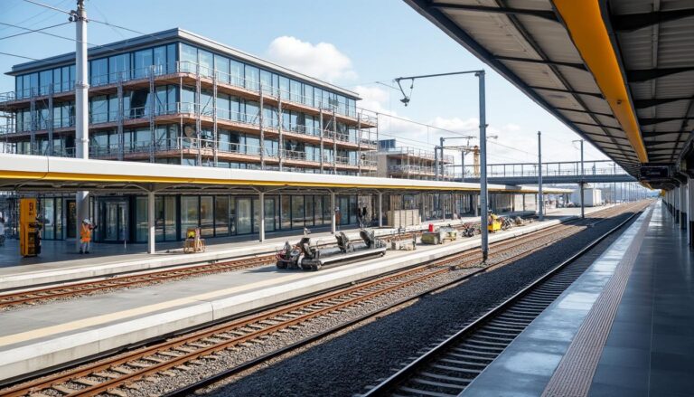 La gare du Mans se transforme : un chantier de 4,3 millions d'euros pour un nouvel aménagement