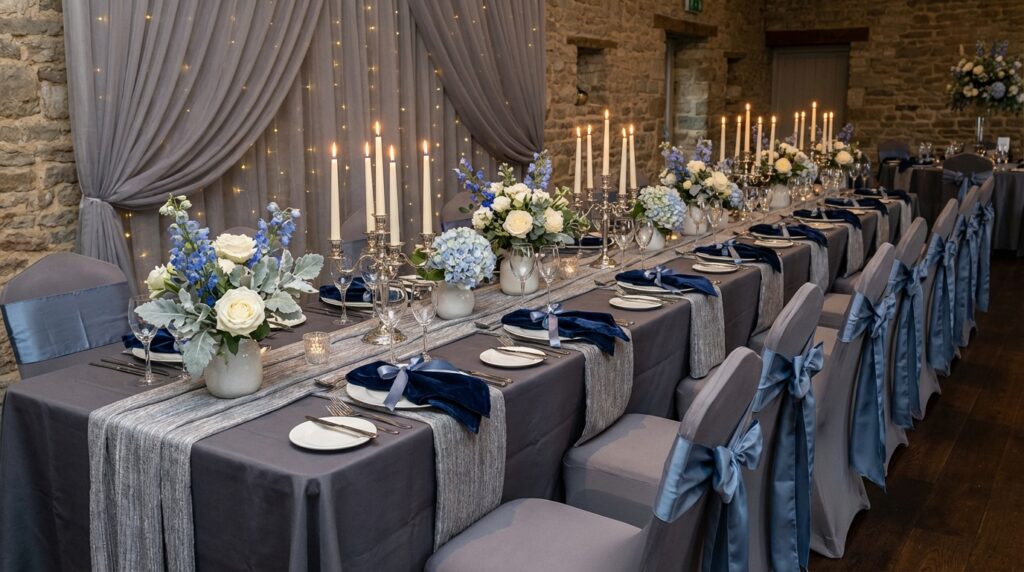 découvrez comment marier élégamment le gris et le bleu pour une décoration de mariage raffinée et pleine de style grâce à nos astuces déco incontournables.