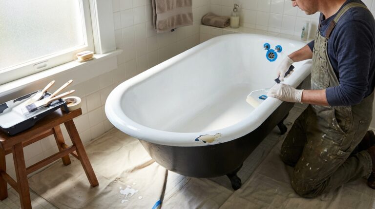 Peindre sa baignoire : astuce pratique ou source de complications ?