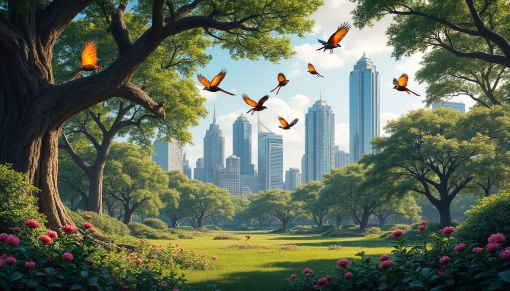 découvrez pourquoi planter des chênes et autres arbres locaux en milieu urbain est crucial pour la survie des oiseaux et la préservation écologique, selon une récente étude.