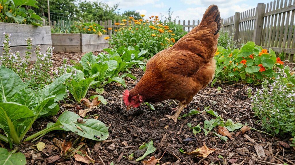 découvrez la poule de janzé, un allié naturel pour protéger votre jardin des nuisibles tout en favorisant un environnement sain et équilibré.