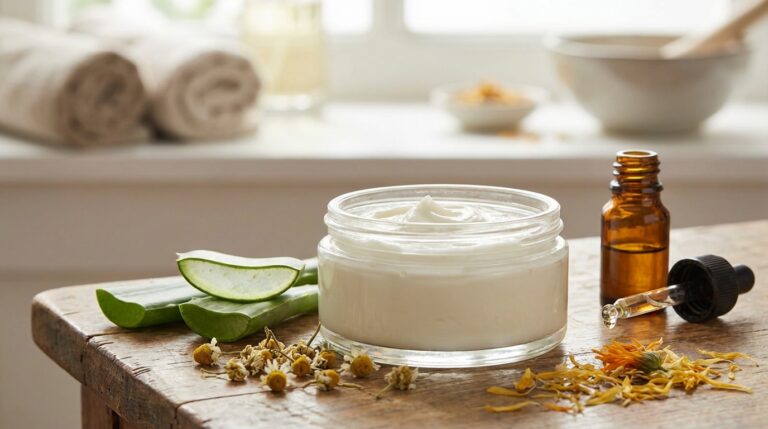 Recette maison : Crème douce pour le contour des yeux adaptée aux peaux sensibles