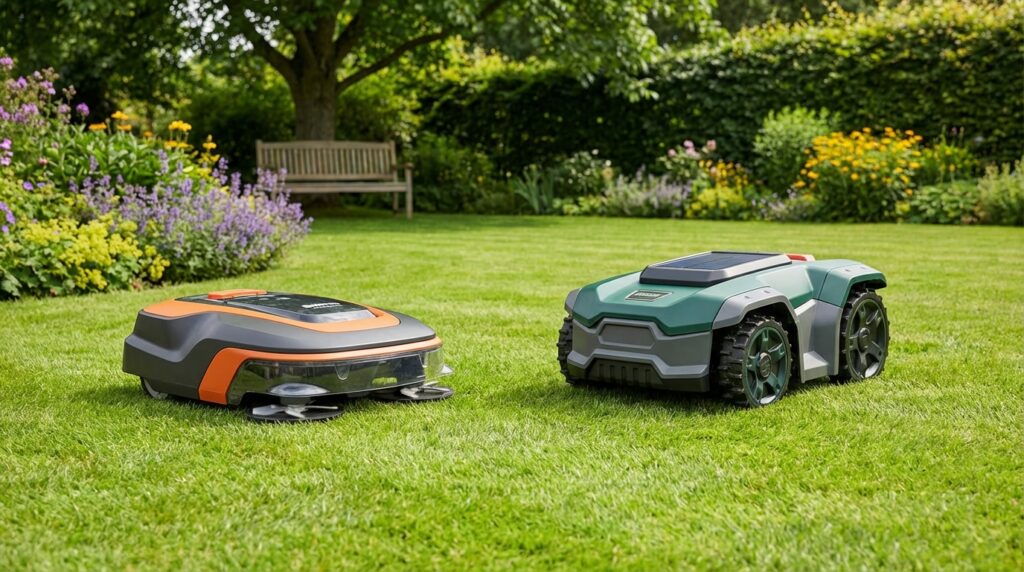 comparez les robots tondeuses kress et husqvarna pour trouver la meilleure option adaptée à votre jardin. découvrez les caractéristiques, avantages et performances de chaque modèle pour un entretien facile et efficace.