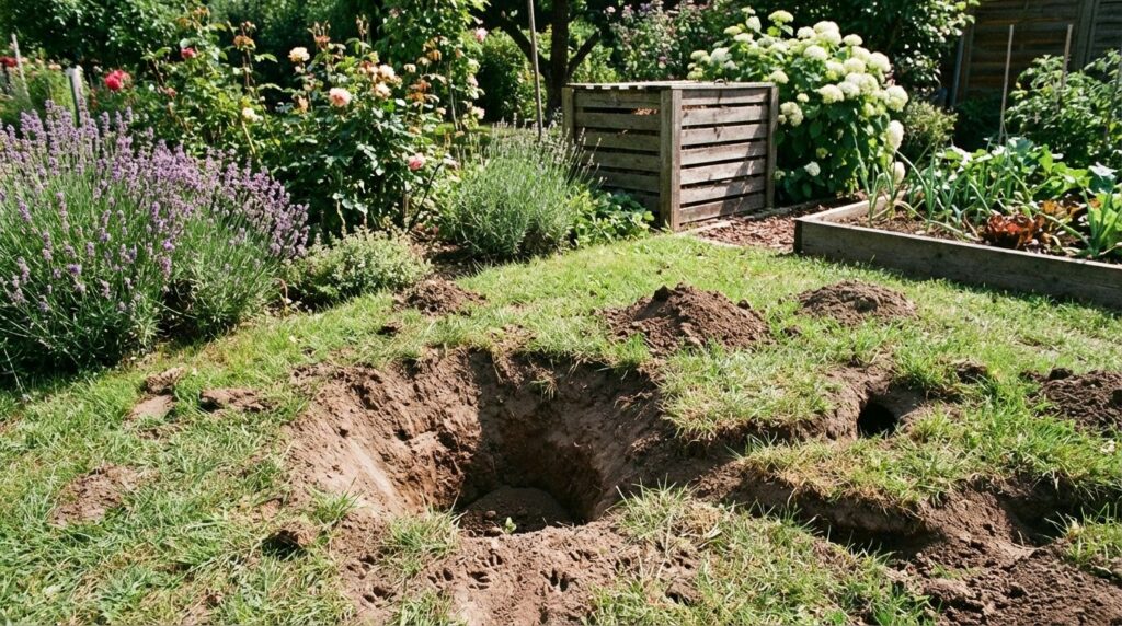 Découvrez les causes courantes des trous dans le jardin et apprenez des solutions efficaces pour les réparer et préserver la beauté de votre espace extérieur.