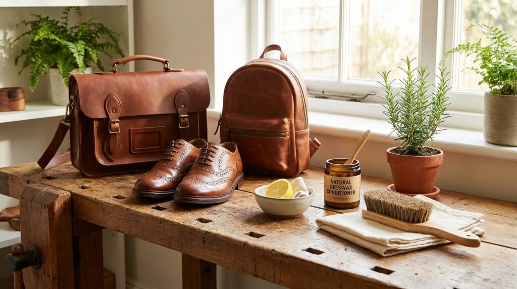 découvrez des astuces écologiques pour entretenir et préserver la beauté de vos sacs et chaussures en cuir tout en respectant l'environnement.