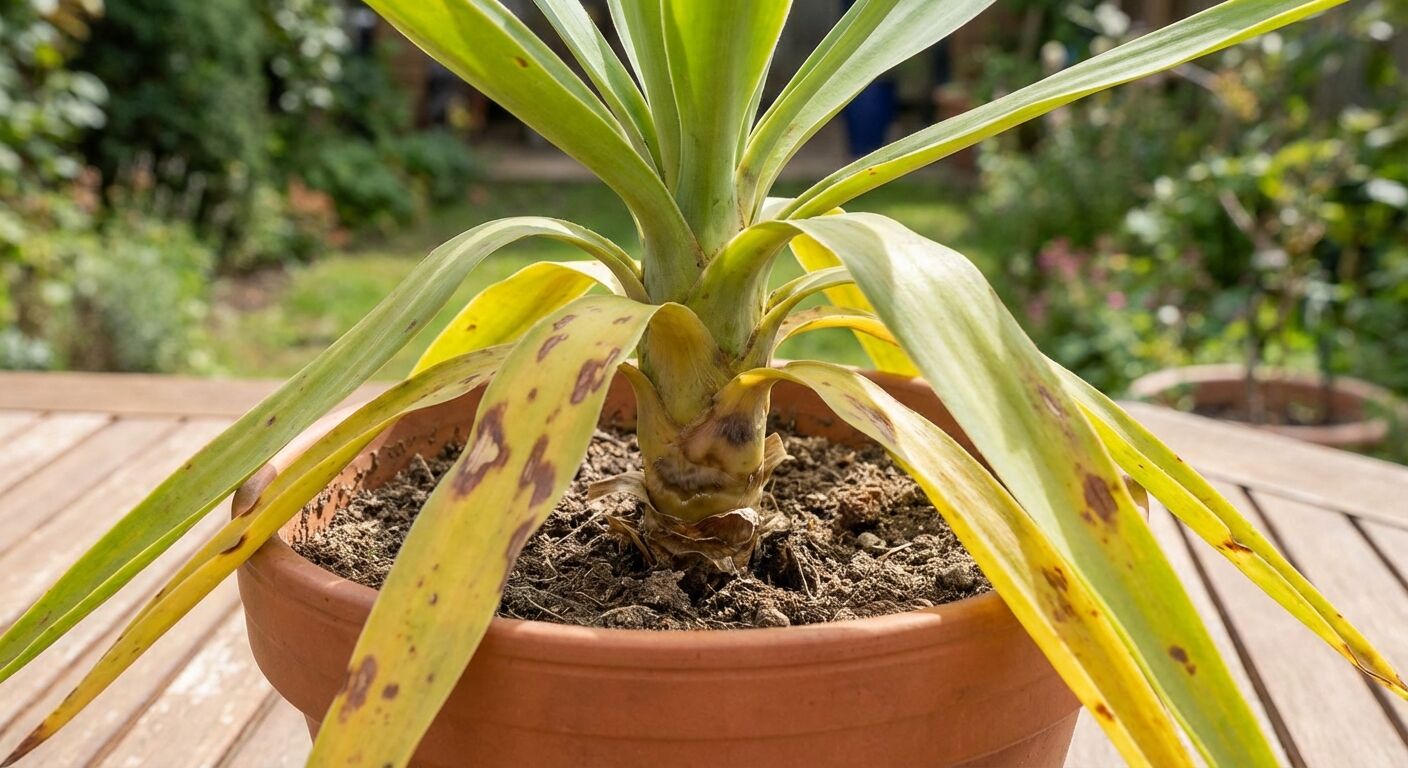 Découvrez notre guide complet pour identifier les symptômes d'un yucca malade et apprenez comment prendre soin de votre plante pour la garder en bonne santé.