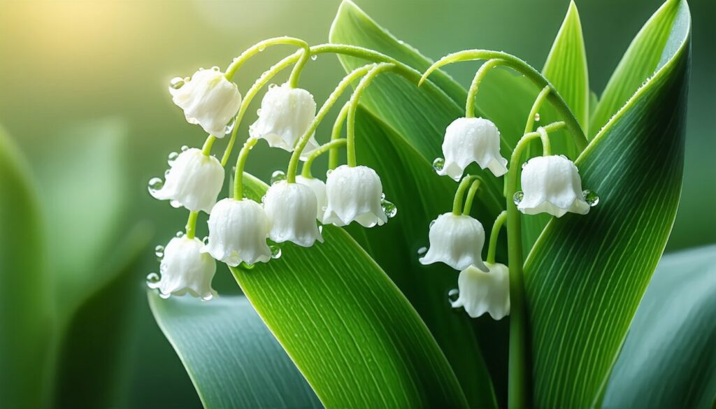 découvrez les secrets parfumés du muguet, symbole traditionnel de bonheur, et laissez-vous envoûter par sa délicate fragrance printanière.