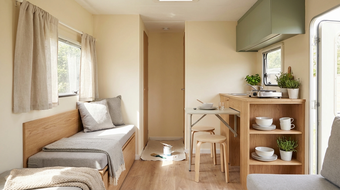 découvrez notre guide ultime pour transformer une petite caravane avec des astuces pratiques et idées créatives afin de réussir une rénovation intérieure optimale et personnalisée.