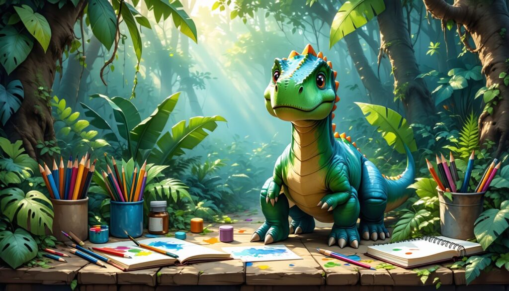 découvrez un guide créatif pour dessiner des dinosaures, adapté aux enfants et aux adultes. amusez-vous tout en développant votre talent artistique avec des conseils simples et ludiques.