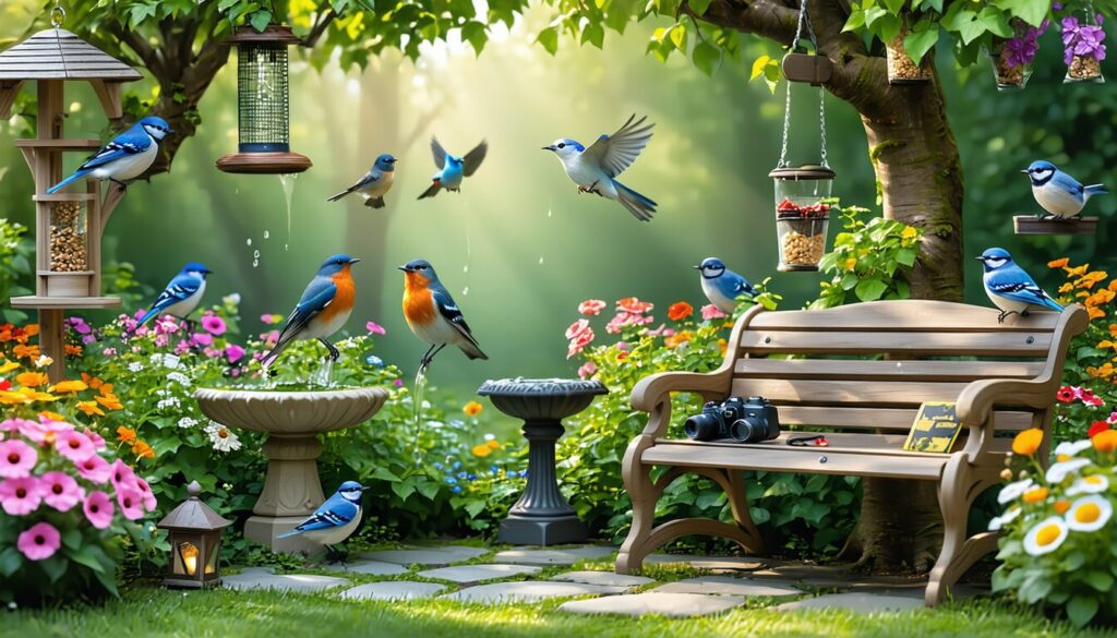 découvrez nos astuces et conseils pour attirer et observer les oiseaux dans votre jardin, et profitez d'un espace naturel rempli de vie et de couleurs.