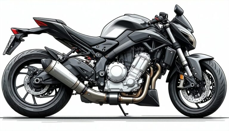 Coloriage d'une moto : Plongez dans l'univers du coloriage