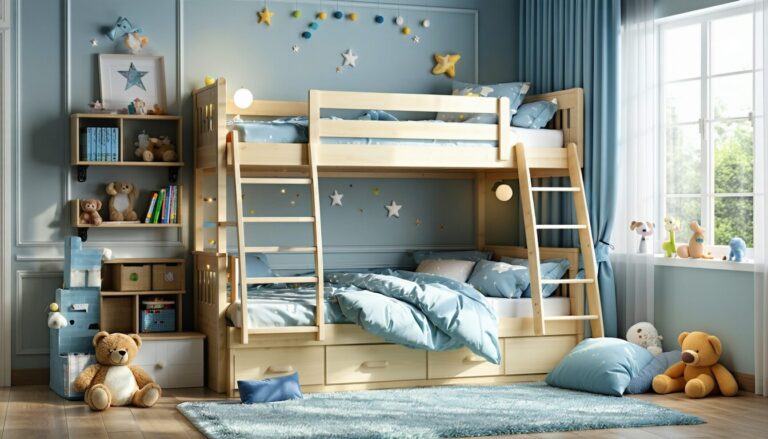 Comment choisir le lit superposé parfait pour le confort et la sécurité de votre enfant