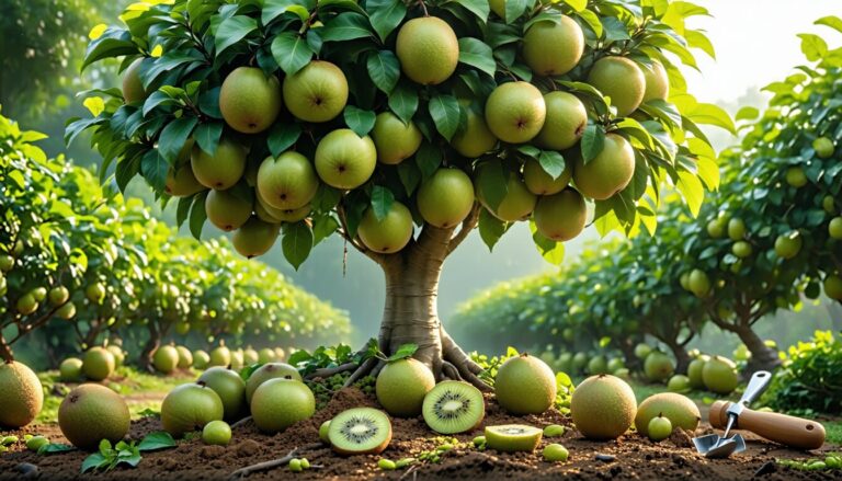 Comment cultiver un arbre kiwi pour obtenir une récolte abondante