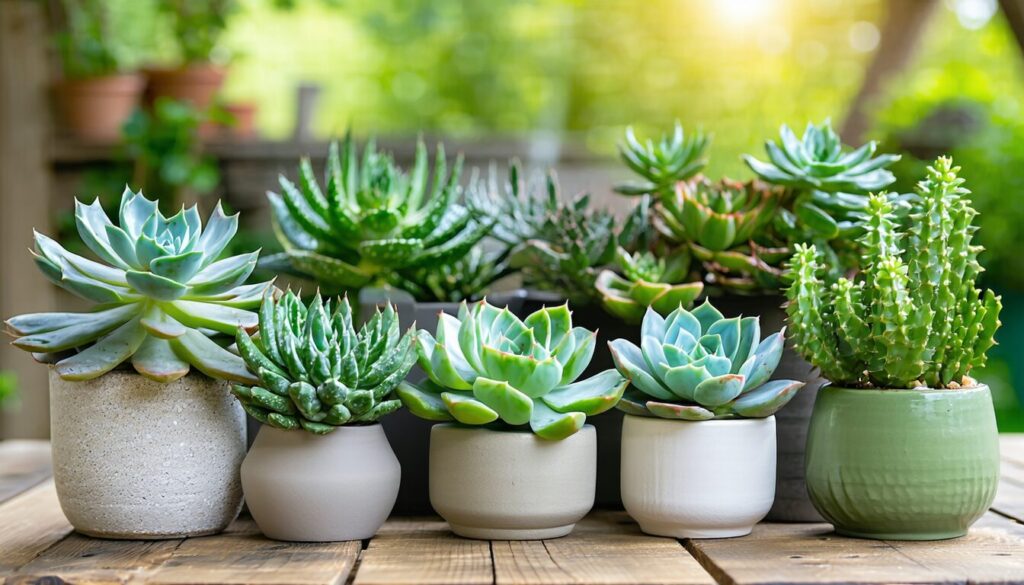 découvrez comment choisir et entretenir vos plantes grasses d'extérieur pour un jardin de succulentes florissant et facile à entretenir toute l'année.