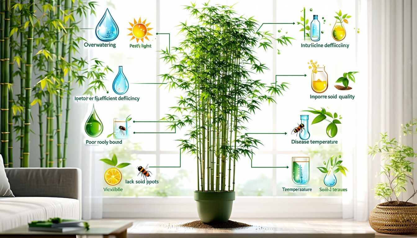 découvrez les 10 causes fréquentes qui expliquent pourquoi votre bambou stagne et apprenez des remèdes efficaces pour revitaliser votre plante et favoriser sa croissance.
