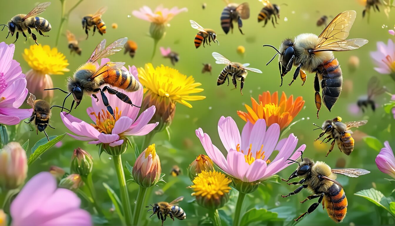 découvrez l'importance cruciale des pollinisateurs méconnus : explorez la diversité des insectes au-delà des abeilles domestiques et leur rôle vital dans l'écosystème.
