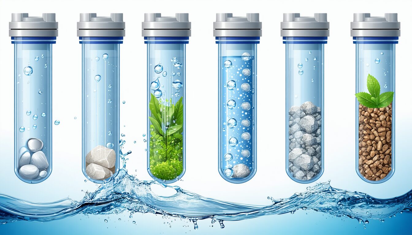 découvrez comment une purification en plusieurs étapes permet de filtrer l'eau efficacement tout en préservant les minéraux essentiels pour une hydratation saine et équilibrée.