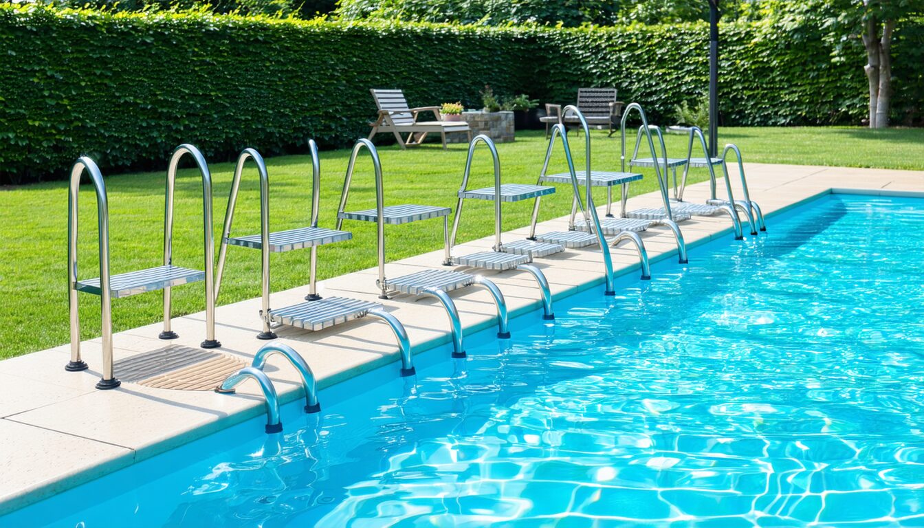 découvrez notre guide ultime pour choisir l'escalier idéal pour votre piscine hors sol, alliant sécurité, confort et style.