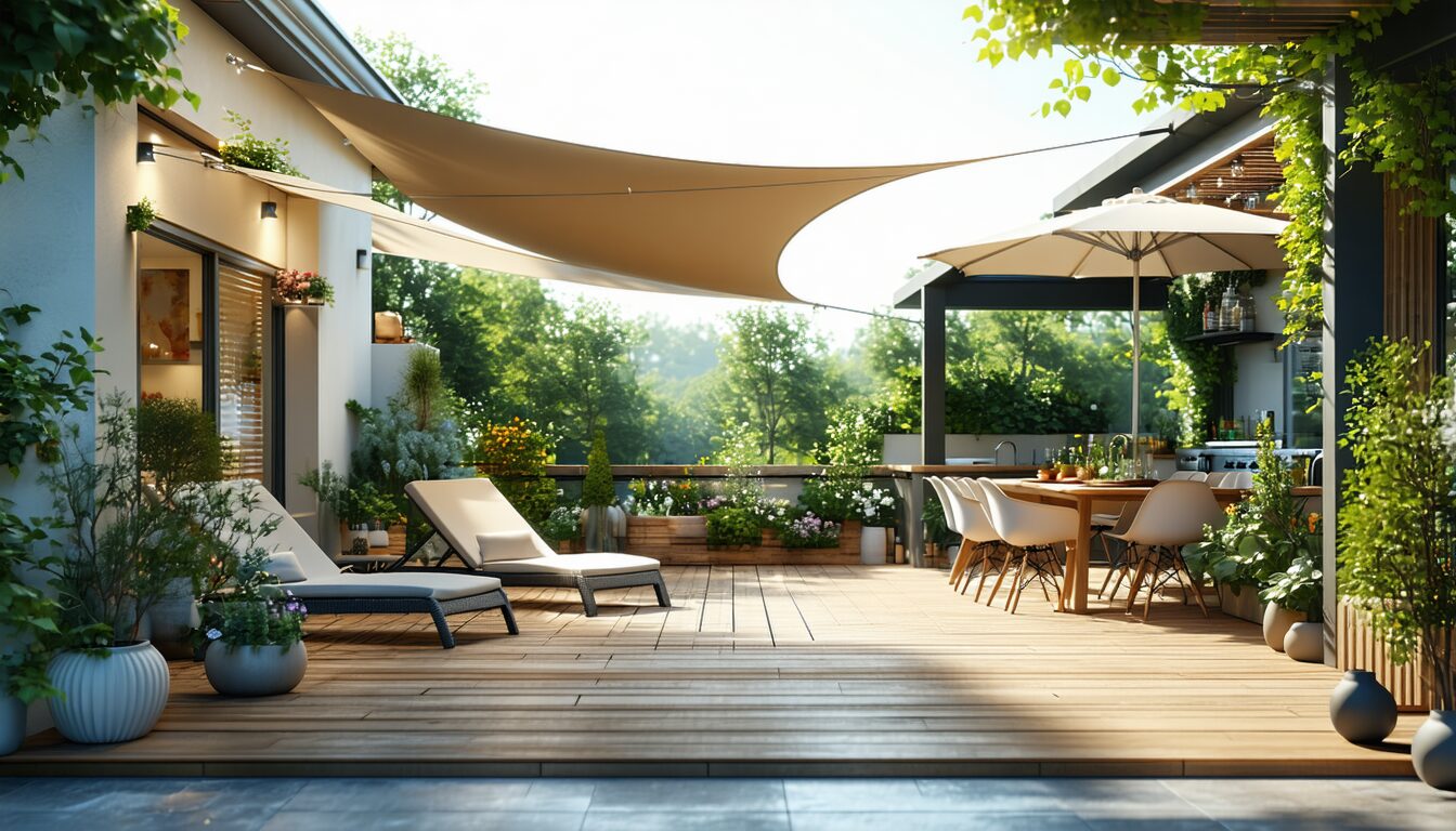 découvrez comment choisir la protection idéale pour votre terrasse ensoleillée grâce à notre guide complet, alliant confort, style et efficacité contre le soleil.
